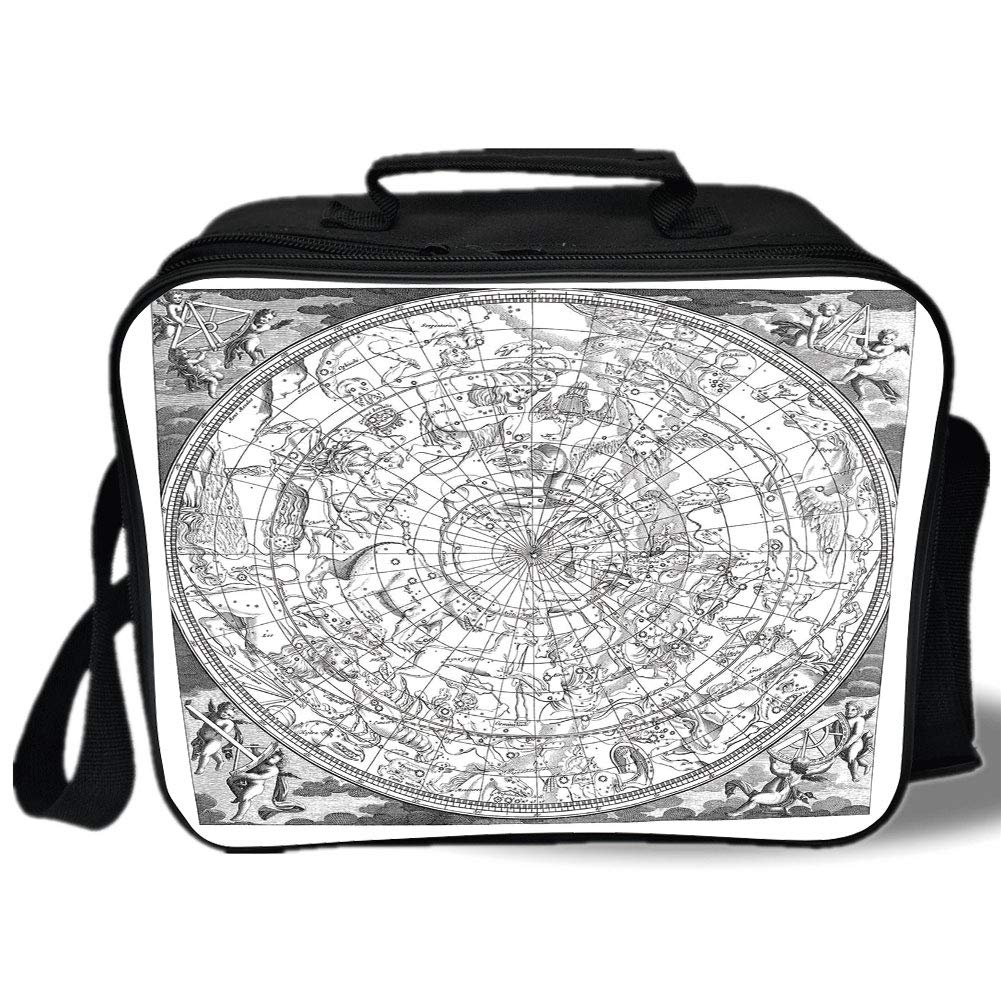 vintage constellation luggage