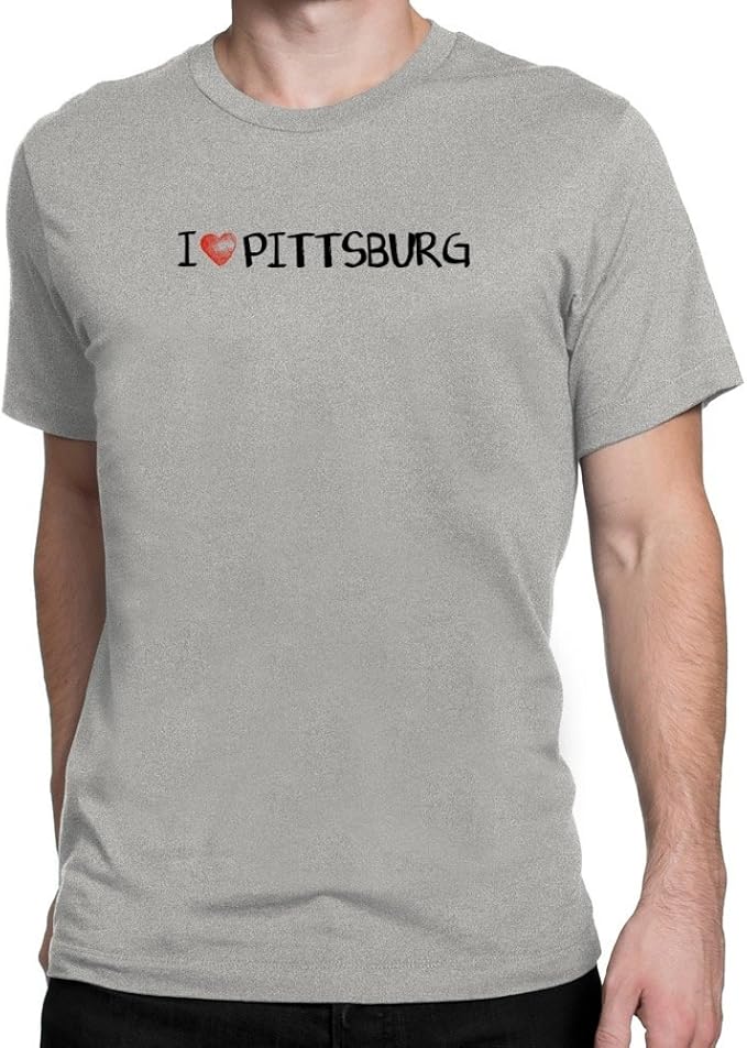 Site Athletics I love Pittsburg TShirt Clothing