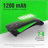 NETUM C740 Wireless Bluetooth Barcode Scanner 1D 2.4G USB Cable iOS Android view 7