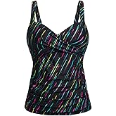Women's Underwire Tankini Top Only - Tummy Control Bathing Suit Top No Bottom 2025