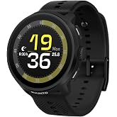 SUUNTO Run GPS Sport Running Watch, Lightweight 1.32" AMOLED Black Silicone | Dual-Band GNSS, 12D Battery Life, Touchscreen, 34+ Sports, Daily Activity&amp;Recovery Tracking, 4GB Offline Music, SUUNTO App
