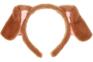 CHEU Dalmatian headband with dog ears and tail for halloween play