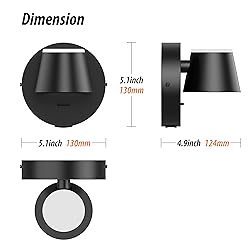 URSOLA Wall Light LED Wall Sconce with On/Off