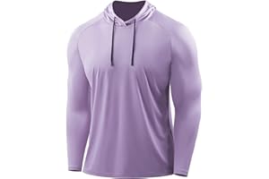 CADMUS Men's Workout Long Sleeve Fishing Shirts UPF 50+ Sun Protection Dry Fit Hoodies