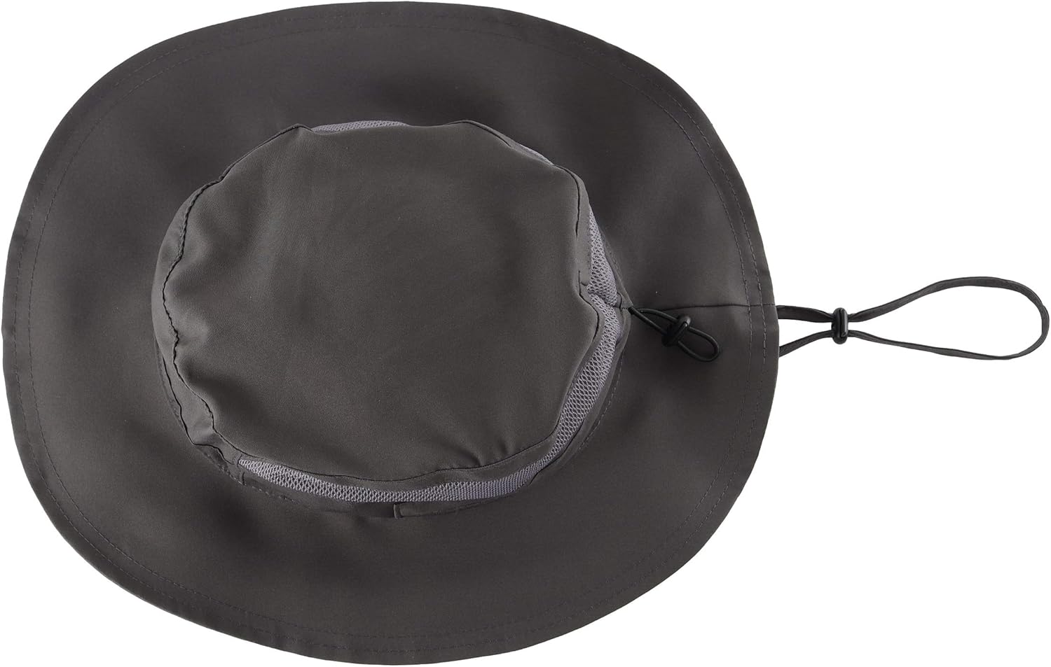 Connectyle Womens Summer Mesh Boonie Sun Hat Wide Brim UV Protection Fishing Hat (Deep Grey) at  Women’s Clothing store