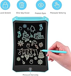 LCD Writing Tablet, 8.5 Inch Colorful Doodle Board