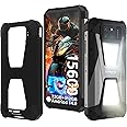 Unihertz Tank 3s 5G Rugged Smartphone, Android 14 Waterproof Rugged Phone with Projector, 32GB+512GB, 6.79’’ Unlocked Cell Phones Compatible with T-Mobile/Verizon, 1TB Expand/66W Fast Charging/GPS/OTG