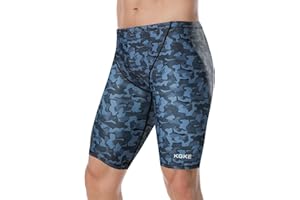 K898 Men's Square Leg Swimming Jammer Shorts UPF50+,Men Swimsuit Swim Jammers Fabric Shape Retention