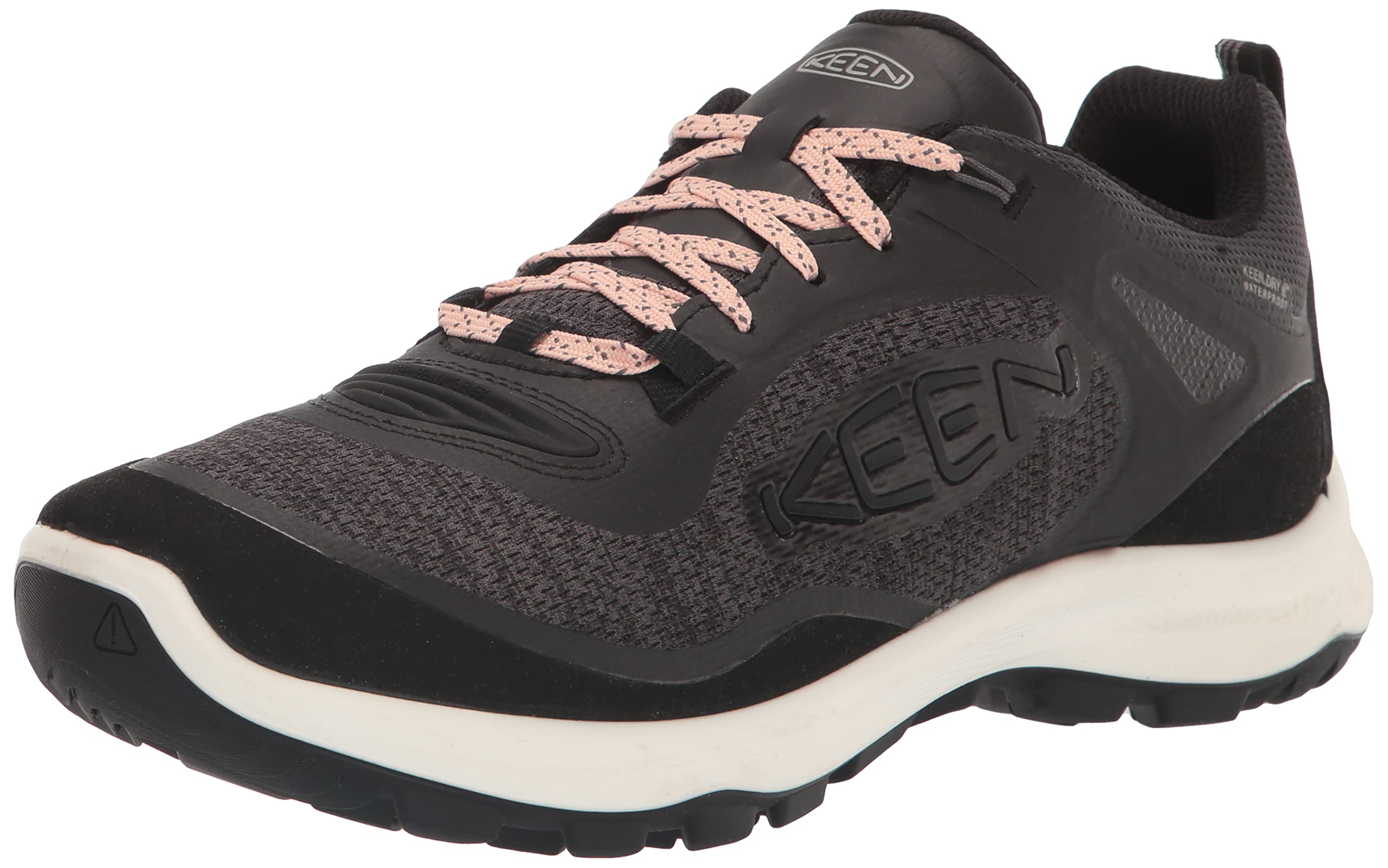 Photo 1 of KEEN Women's Terradora Flex Low Height Waterproof Hiking Shoes, Black/Peachy, 8
