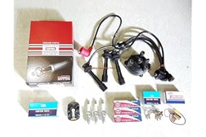 GOLDENGEAR Suzuki Carry F6A Tune Up Kit For Contact Point Type 12 Valves Non-Turbo