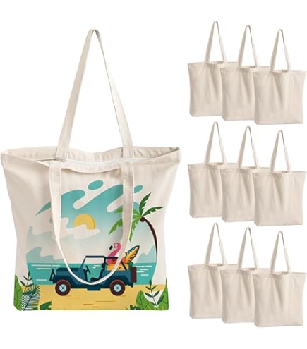yu⭐︎3FRAMEWORK TAG FABRIC TOTE 2wey Heavy Canvas Zipper Tote Bag 100% Cotton - Qtees