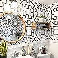 Tea House Trellis Allover Stencil - Large Stencils for Painting Walls – Try Stencils Instead of Wallpaper – Modern Stencils f