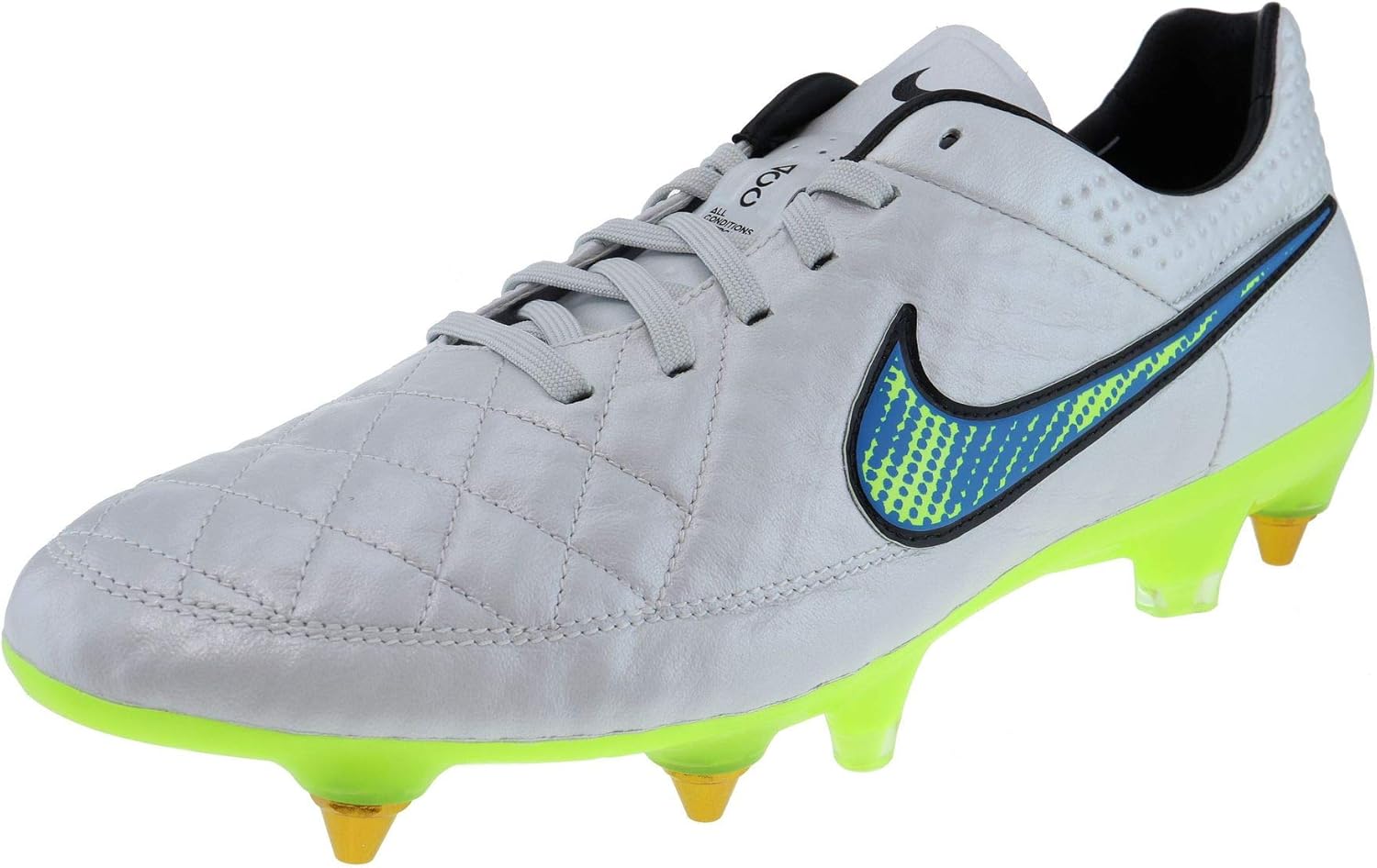 nike tiempo white volt