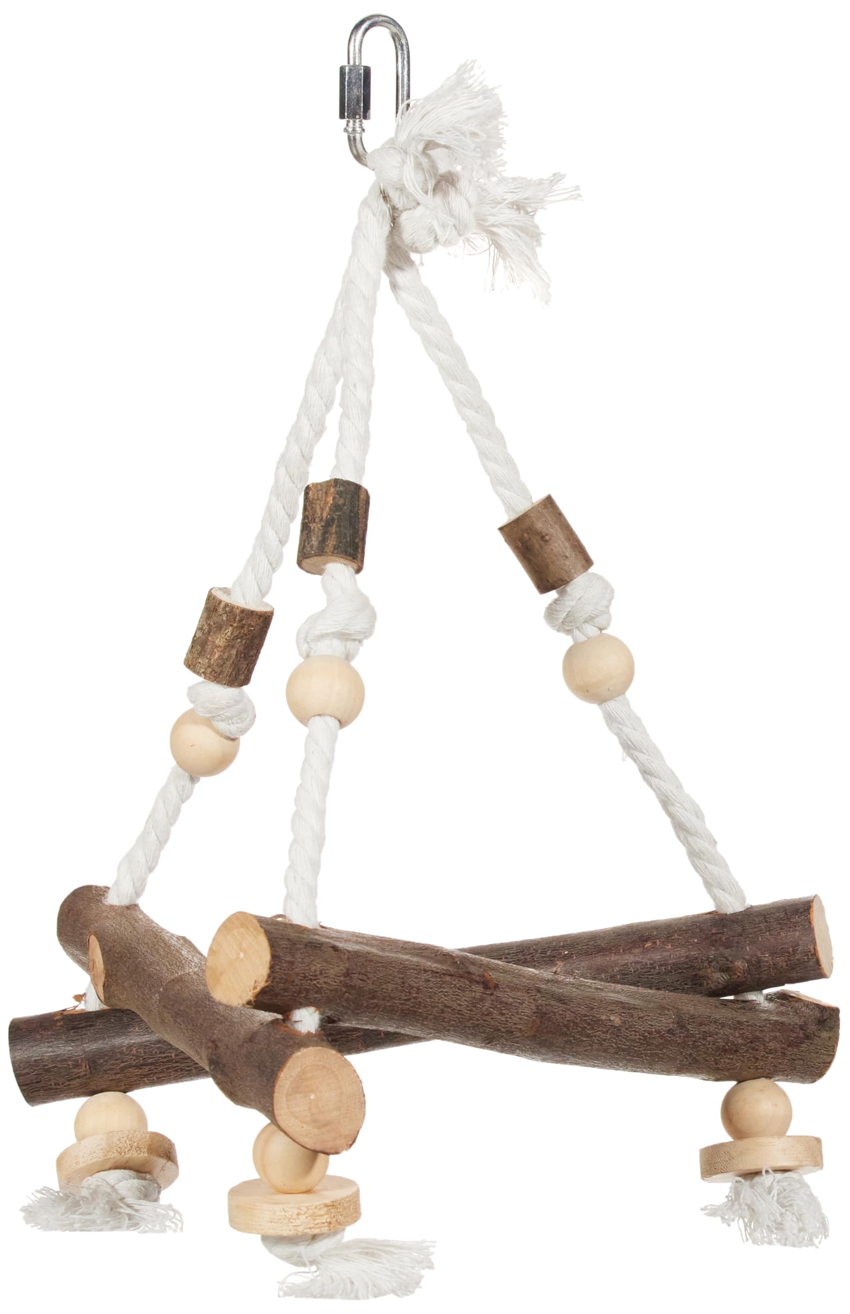 Trixie Natural Living Swing on Rope, 27 x 27 x 27 cm