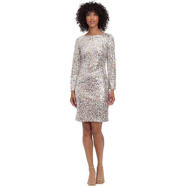 Amazon.com: Adrianna Papell Elbow Sleeve Illusion Beaded mesh midi Dress, Biscotti, 8 : Clothing, Shoes & Jewelry Amazon.com: Adrianna Papell Elbow Sleeve Illusion Beaded mesh midi Dress, Biscotti, 8 : Clothing, Shoes & Jewelry