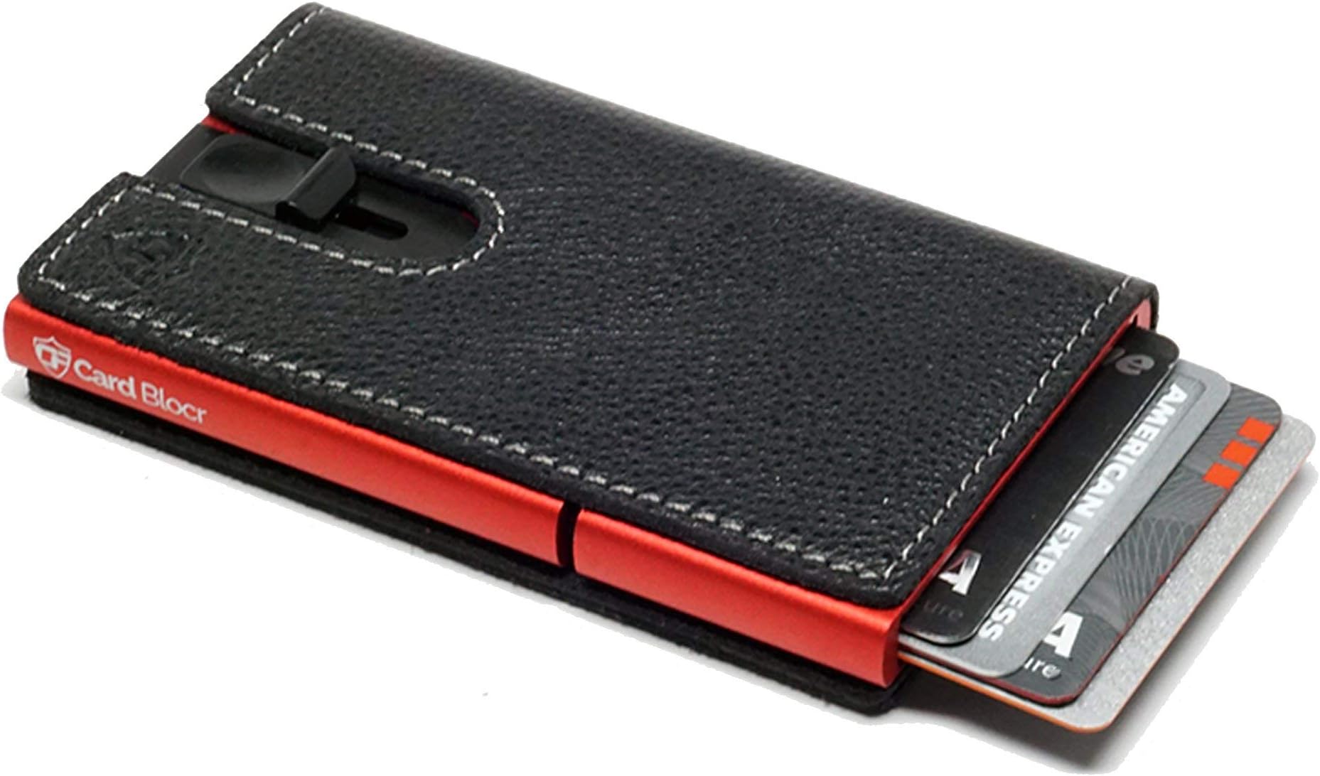 Card Blocr Credit Card Holder Slim Wallet ID Window RFID Blocking Wallet