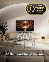 ULTIMEA 5.1CH Soundbar Dolby Atmos 340W HDMI eARC VoiceMX BassMX App view 4