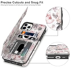 LETO for iPhone 15 Pro Max Case Flip Folio Leather