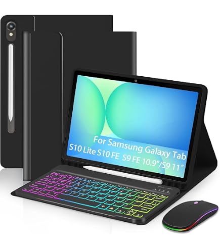 Amazon.com: Keyboard Case for Samsung Galaxy Tab A8 10.5 inch 2022