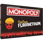 Monopoly: Flavortown Board Game, Featuring '68 Chevy Camaro, Knuckle Sandwich Coin and More, Buy, Sell, Trade Guy Fieri&rsquo;s Restaurants, Build Your Own Culinary Empire, Officially Licensed Merchandise