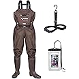 Probite Fishing Chest Waders for Men Women with Boots Waterproof 210D Nylon PVC Breathable Waders for Hunting
