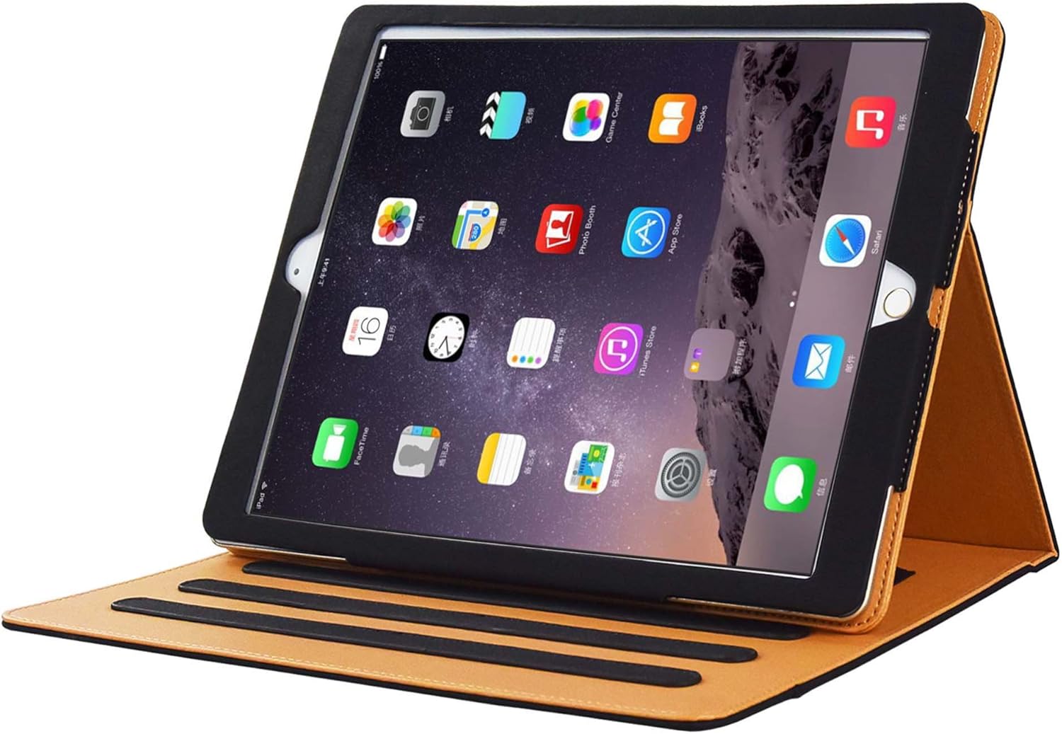 iPad Pro Case, ProtoCASE Leather Stand Folio Case Cover