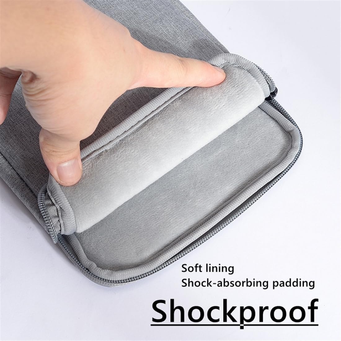 Case for 6-7 Inch Kobo eReader - Libra Colour, Libra 2, Clara Models, H2O, Nia 6 - Shockproof Sleeve Pouch