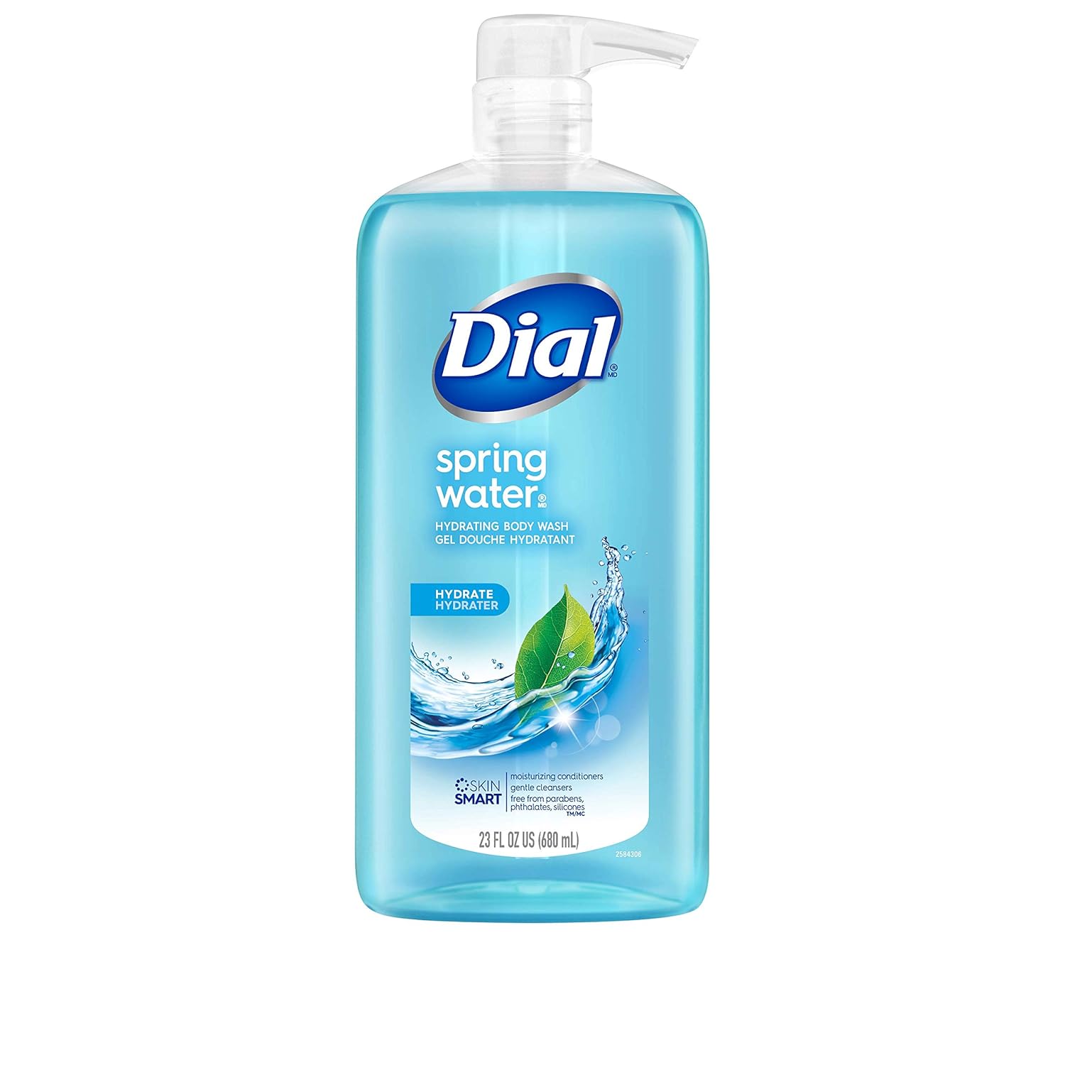Dial Body Wash, Spring Water, 23 Oz (Pack Of 3) : Beauty
