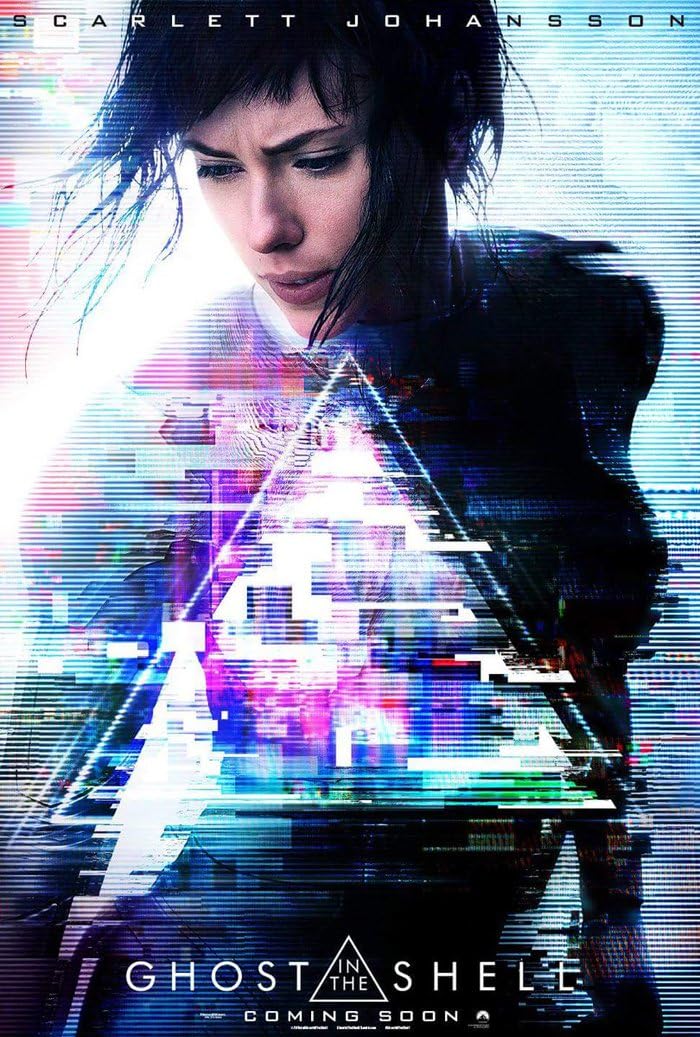 GHOST IN THE SHELL MOVIE POSTER 2 Sided ORIGINAL 27x40 SCARLETT JOHANSSON