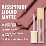 Oulac Nude Pink Lipstick Matte 4.5ml Vegan Long Lasting Lip Stain view 6