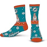 For Bare Feet NFL Unisex Nfl Sweater Gnome Holiday Sock