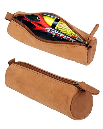 Leaderachi Hunter Leather Utility Pouch [Napa-Brown]