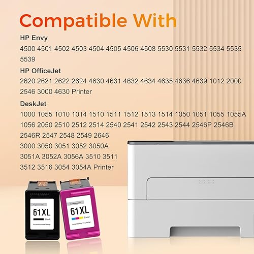 Limeink Cartuccia D'inchiostro Rigenerata Di Ricambio 61XL Ad Alta - Foto 4