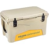 AmazonCommercial Rotomolded Cooler, 45 Quart, Tan
