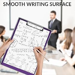 Sooez Clipboard with Storage, Cleaview Clip Boards