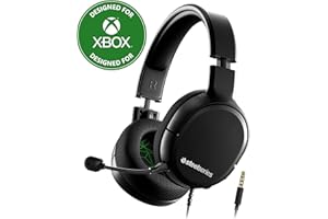 SteelSeries Arctis 1 Wired Gaming Headset – Detachable ClearCast Microphone – Lightweight Steel-Reinforced Headband – For Xbox, PC, PS5, PS4, Nintendo Switch, Mobile
