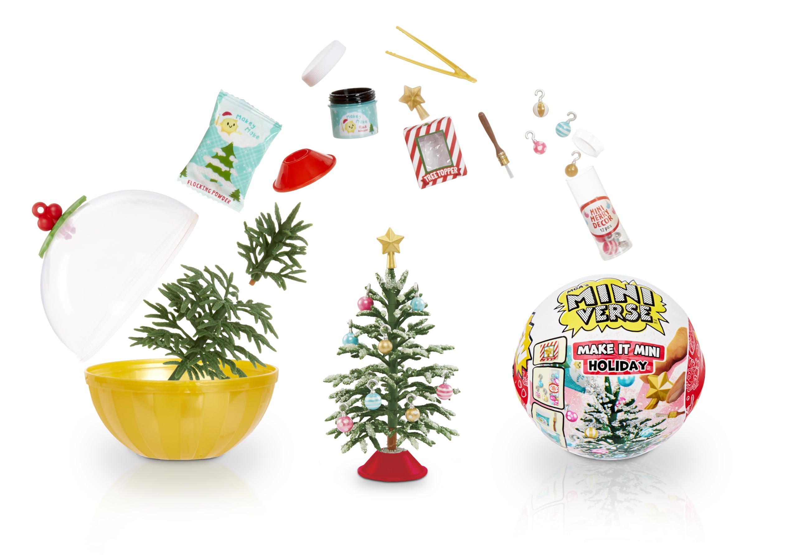 MGA's Miniverse Make It Mini Holiday Series - National Lampoon’s Christmas Vacation Mini Diner Collectibles, DIY Resin Play, Replica Items, For Collectors & Kids Ages 8+, NOT EDIBLE