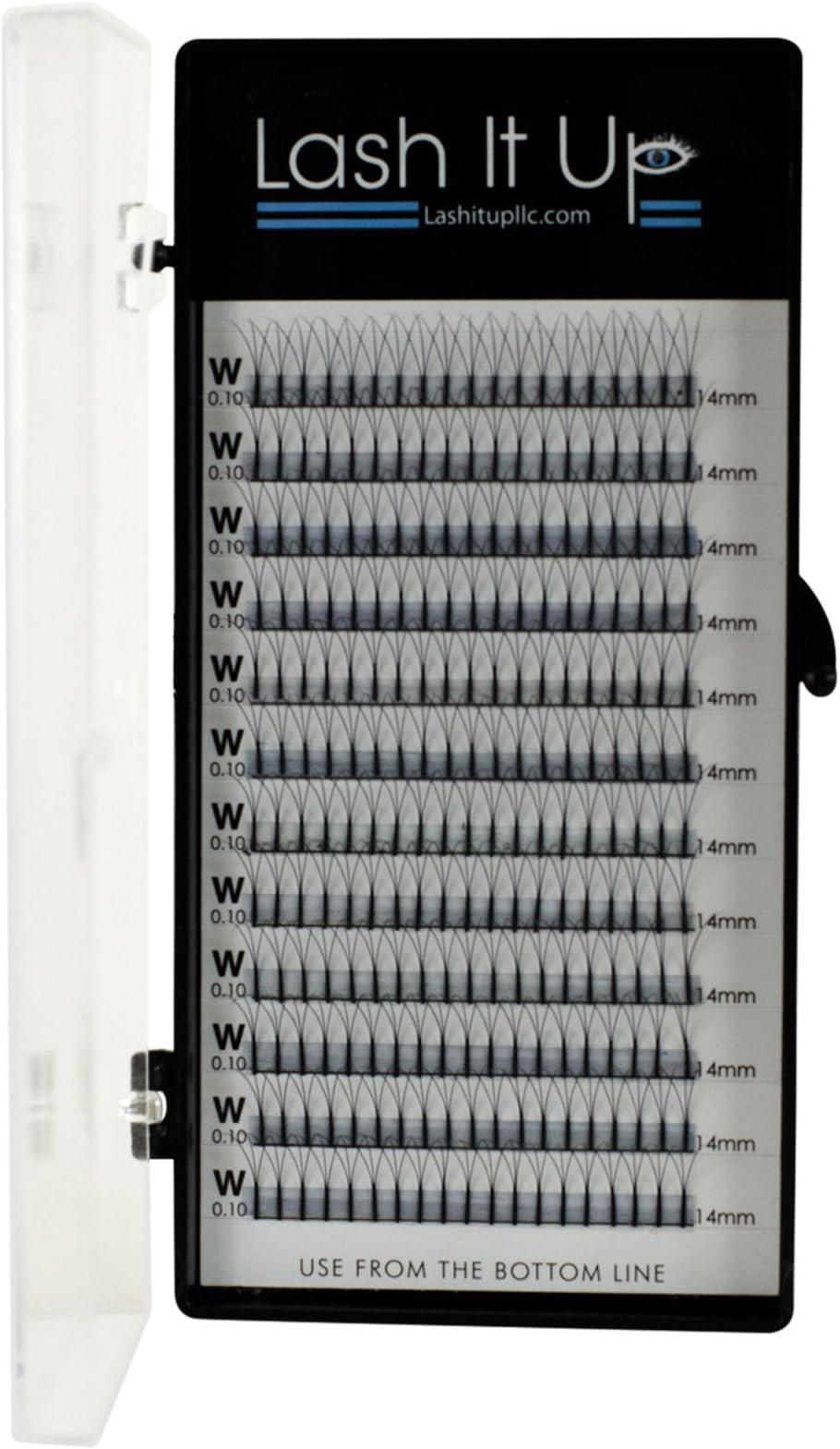 Lash it up Eyelash Extensions 3Dw .10 Width 14mm Length