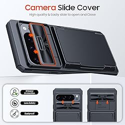 CENMASO for Google Pixel 9 Pro XL Case with Card