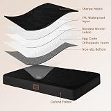 EHEYCIGA Large Orthopedic Dog Bed 91x68x9 cm with Removable Washable Cover view 4