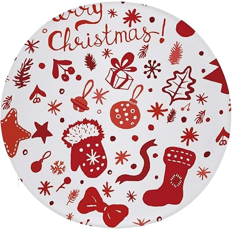 Amazon Co Jp チェアパッド ざぶとん クリスマス プレゼント イスクッション チェアクッション 丸型 食卓椅子用 座布団 高反発 通気性 体圧分散 自動車 腰痛対策 自宅 オフィス 四季通用 ふわふわ ダイニングチェア用 通気 座り心地いい ホーム キッチン