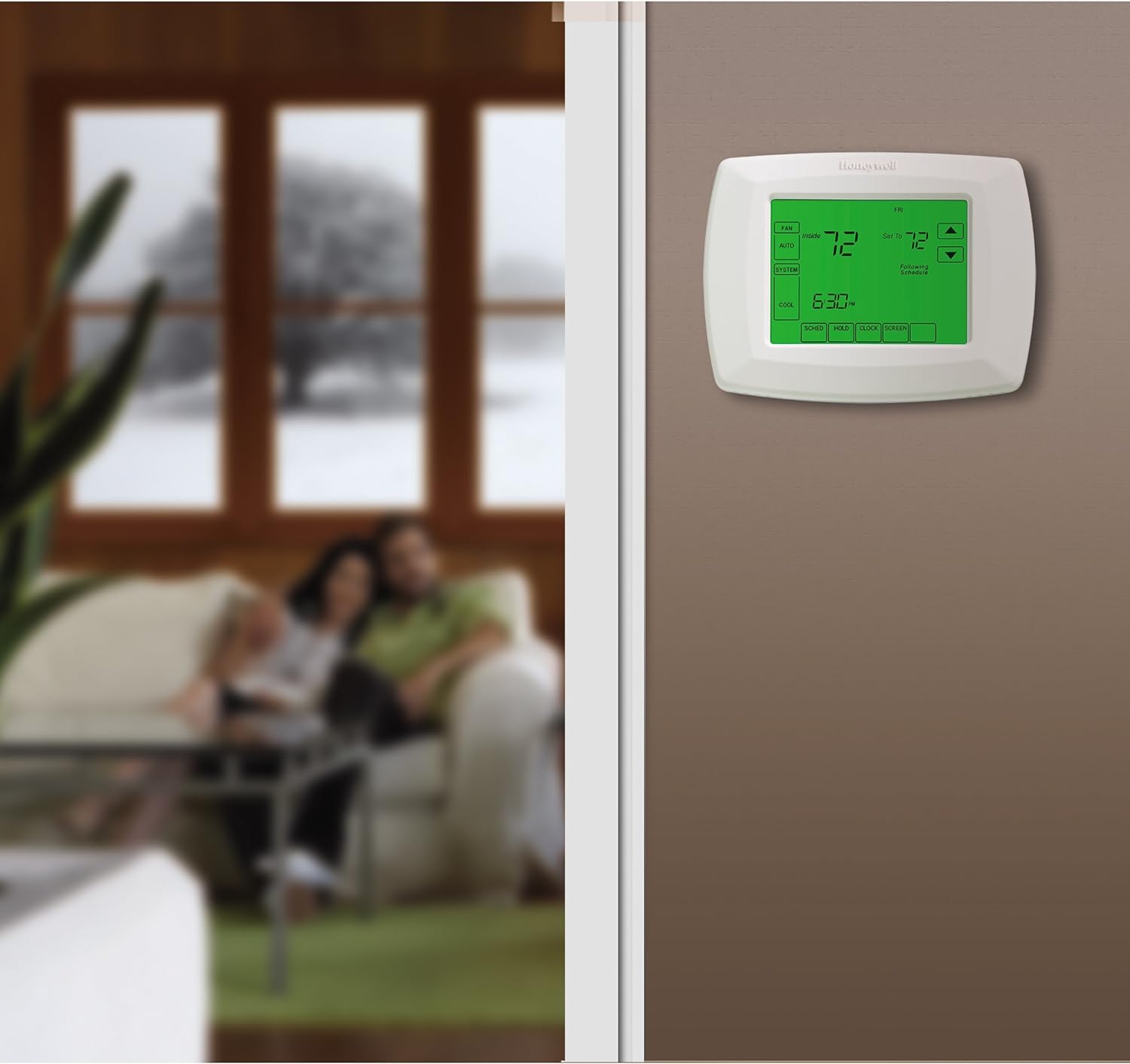 802AS32DAA TRANE 7DAY PROGRAMMABLE THERMOSTAT HONEYWELL RTH8500D