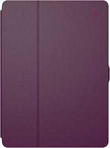 Speck Products 91905-5748 Balance FOLIO Case and Stand for 10.5" iPad Pro (2017) with Magnets, Syrah Purple/Magenta Pink