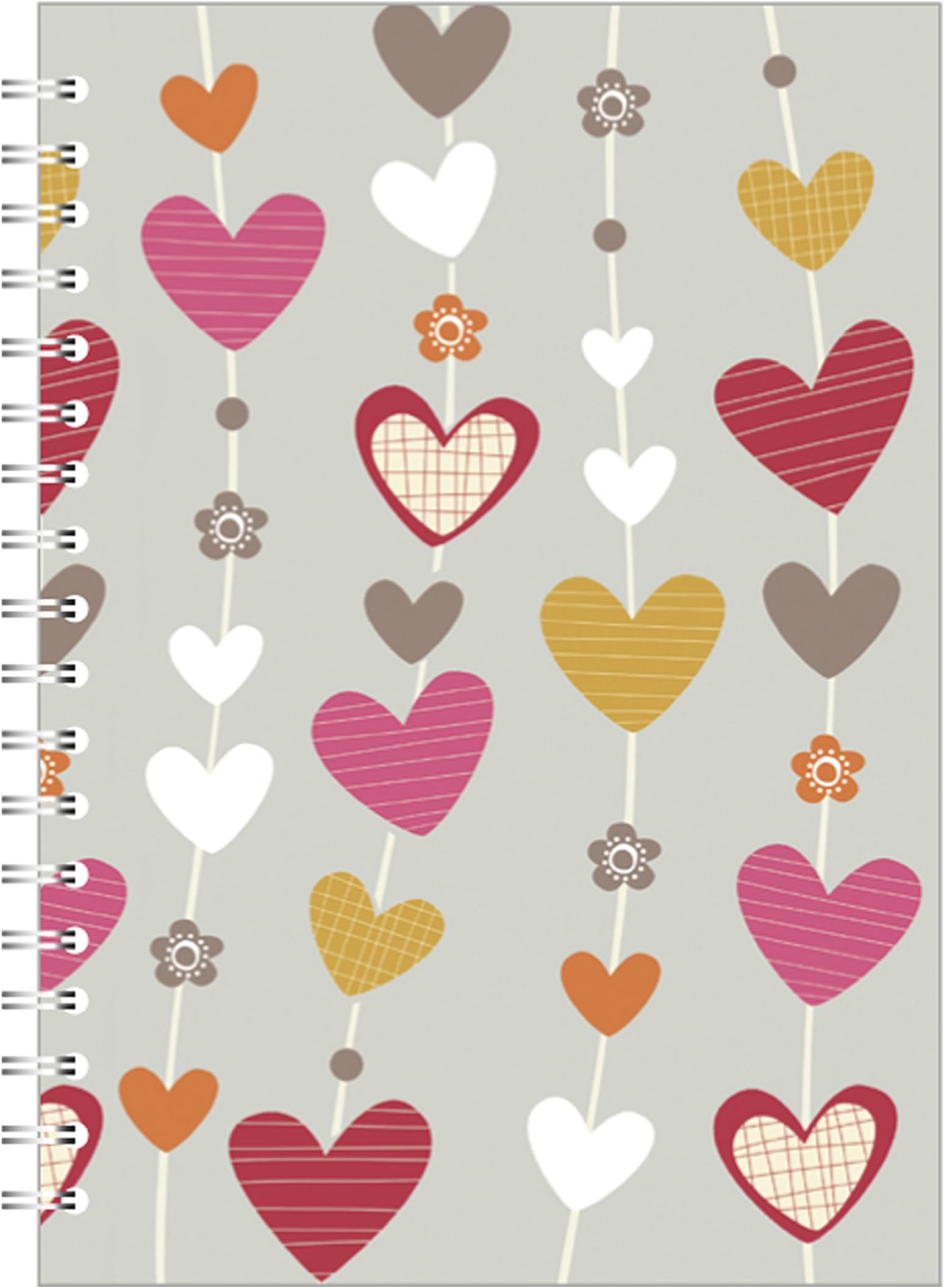 Go Stationery Hearts A5 Strings Notebook