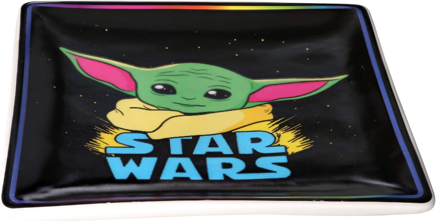 Disney Star Wars The Child Ceramic Trinket Tray Jewelry Dish Ring Holder: Home Improvement