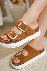 Project Cloud Genuine Leather Platform Sandals