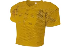 A4 Sportswear Football Porthole Youth & Adult Practice Jersey with or Without Shoulder Pads