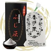 Hasegawa Incense Accessories: 'Fujibai' Fine White Ash 4.13" - Specially Refined for Clean, Odorless Burn, Optimized for Even Incense Burning, Suitable for 3.5-inch Diameter Incense Bowls, 30g