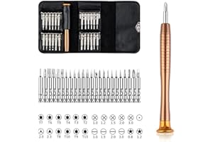 CRAZNICK DJI Repair Screwdrivers Tool Set for DJI Mavic 2/2S Phantom 3 4/4 Pro Mavic 2/3 Mini 2/SE/Mini 3 /Mini 3 Pro Spark Avata Drone and Other Electronics Devices Universal Screwdriver 25 In 1