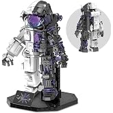 Finger Rock Space Astronaut Building Set for Adults, Semi-Mechanical Astronaut Action Model with Display Stand for Office Home Decorations, Spaceman Toys Gifts for Teens 14+